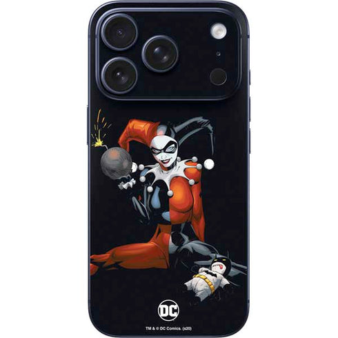 DC Comics Harley Quinn Playfull Pose iPhone 17 Pro Skin